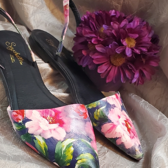 SEYCHELLES LOS ANGELES LEATHER FLATS SZ 8 - Picture 2 of 11